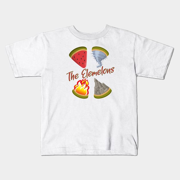 The Elemelons Kids T-Shirt by InfinityTone